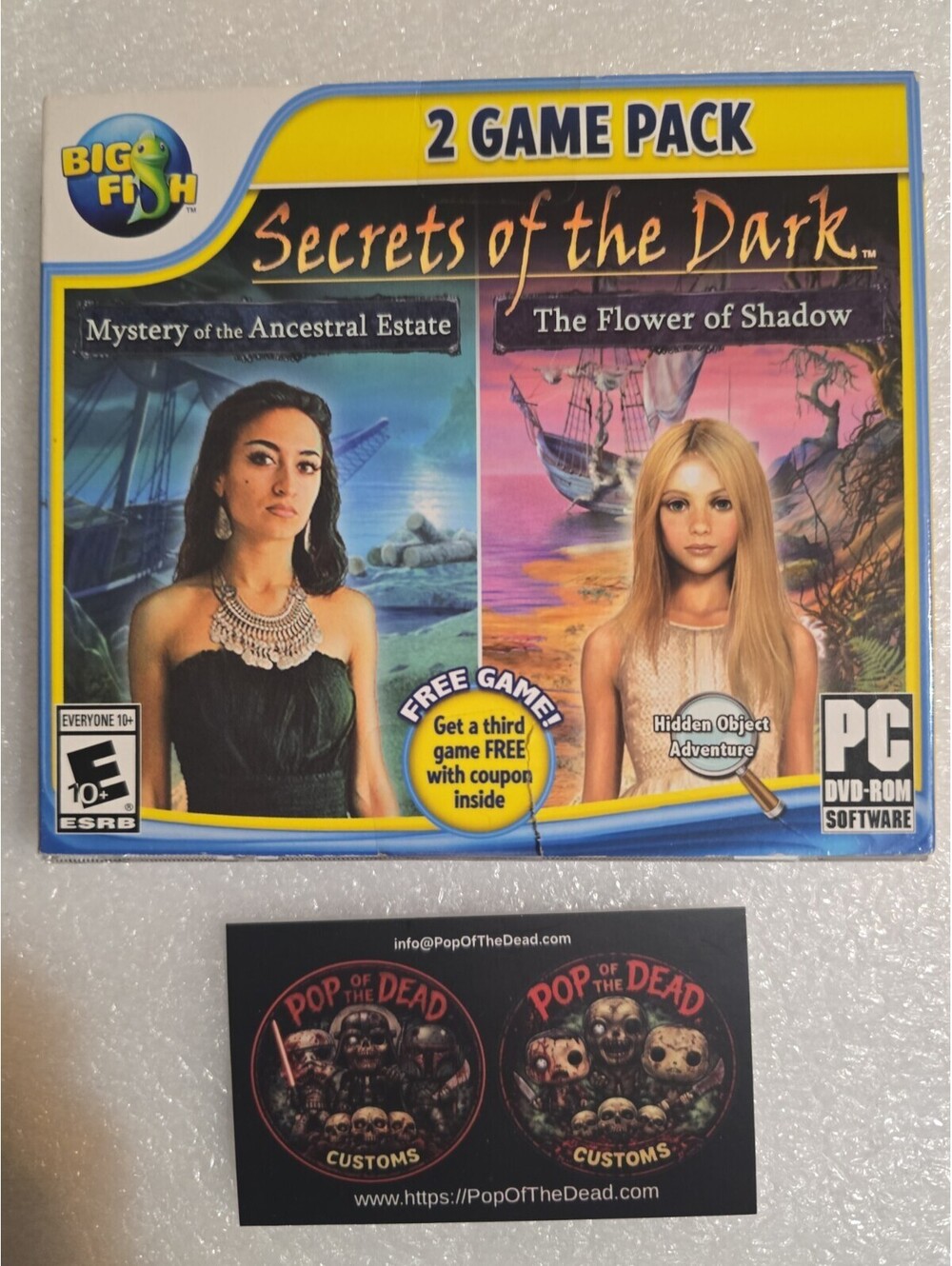 PC Secrets of the Dark: Mystery of the Ancestral Estate/The Flower of Shadow